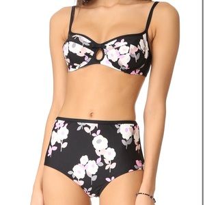 NWT Kate spade two piece floral swimsuit